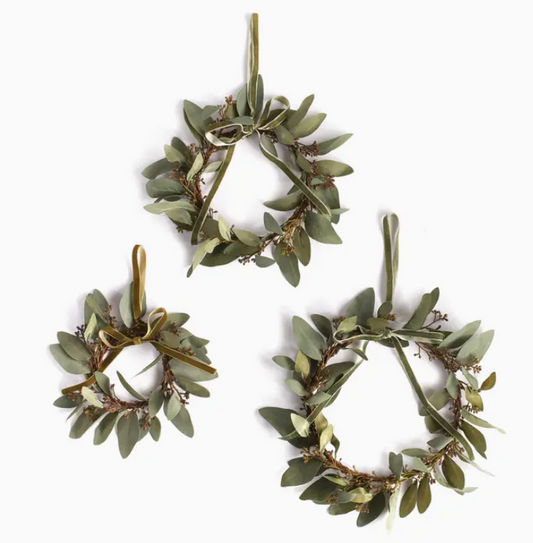 Eucalyptus Wreaths - S/3