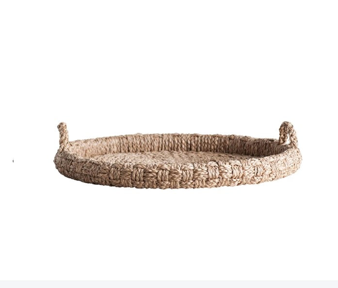 Round Braided Tray