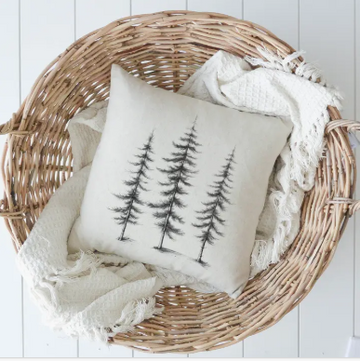 Pillow Cover - Tree Trio