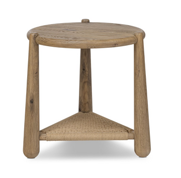 Salvador End Table: Natural Rush