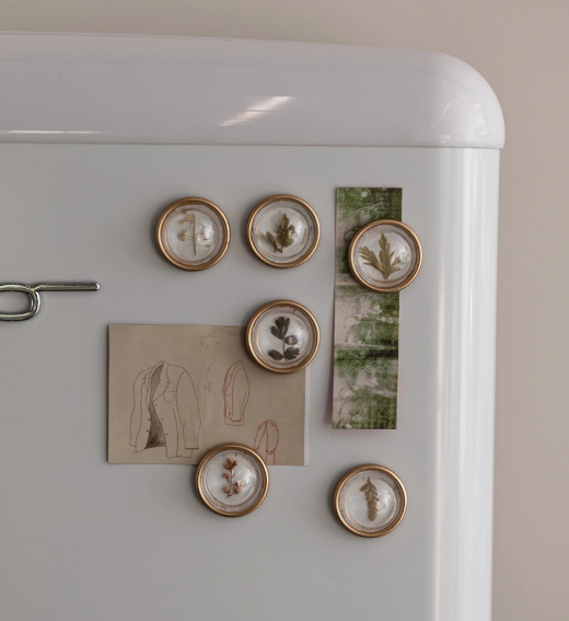 Magnets on Card