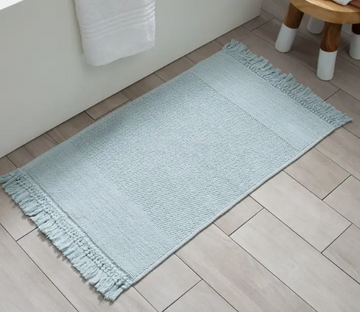 Lt Blue Bath Mat