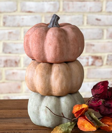 4.3" Fall Ceramic Pumpkins