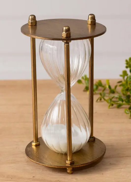 Gold Hourglass