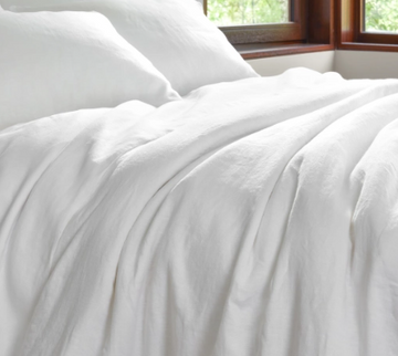 Lush Linen White Sham - Standard