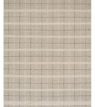 Downing Plaid Wool Crazy Rug 5'x8'