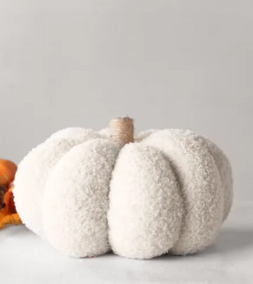 9" Teddy Cloth Pumpkin