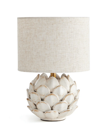 Artichoke Lamp - White
