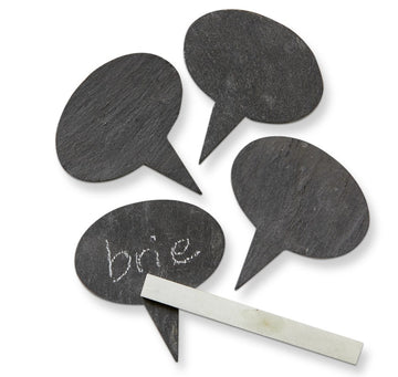 Slate Cheese Markers & Talc Pen Set