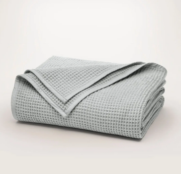 Waffle Bed Blanket - Shore - Queen/Full
