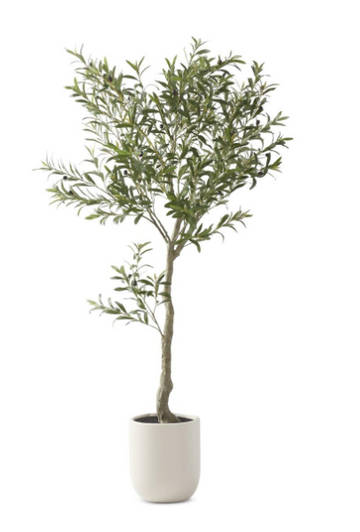 6.5' Faux Olive Tree