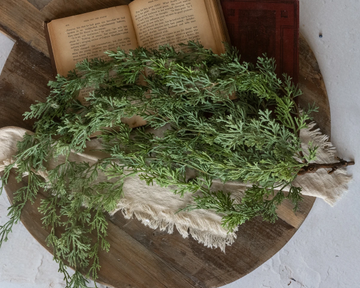 30" Soft Touch Weeping Cedar Hanging Bush