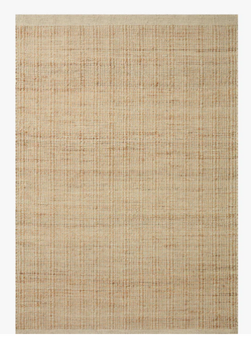 Cornwall Rug:  Ivory/Natural - 2'6" x 7'6"