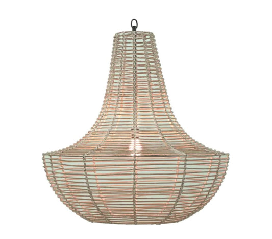 Metz Rattan Chandeleir