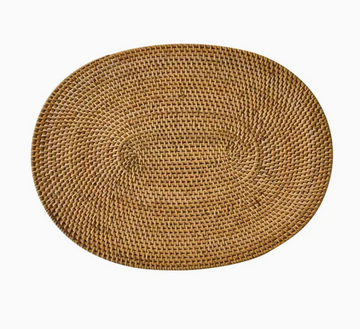 Rattan Oval Placemat