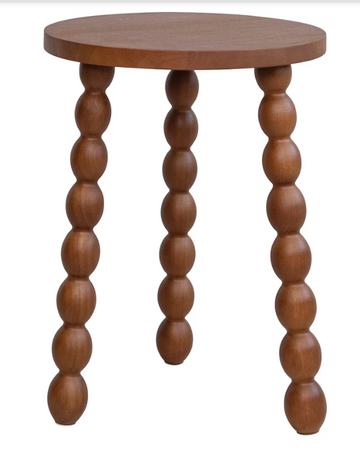 Rubberwood Table - Walnut Finish