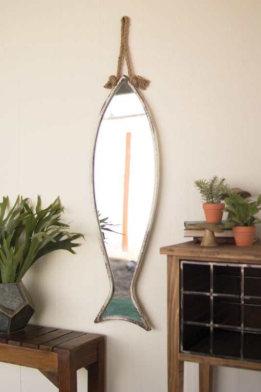 Vertical Fish Mirror