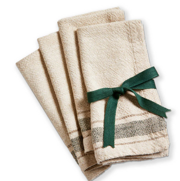 Aspen Stripe Napkin S/4