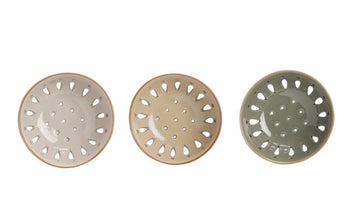 Round Berry Bowl Baskets - Tan
