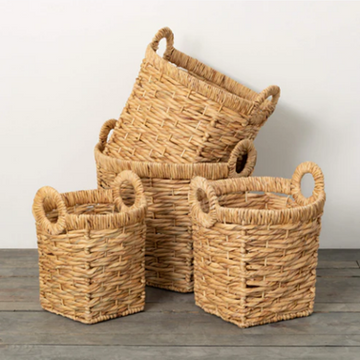 Seagrass Handled Basket - Small