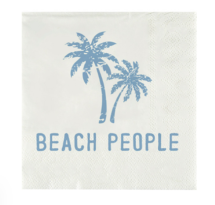 Cocktail Napkins - Beach People