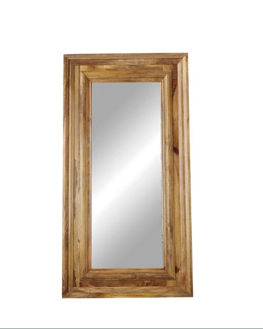 Mango Wood Framed Mirror