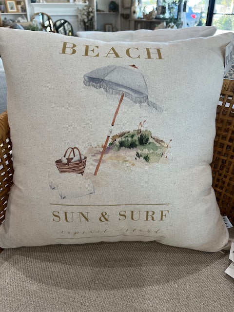 Pillow Cover - Topsail Island