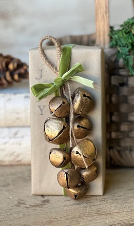 8" Gold Song Bell Drop
