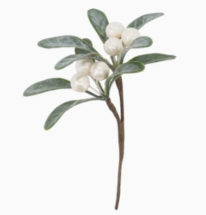 Mistletoe Napkin Pick