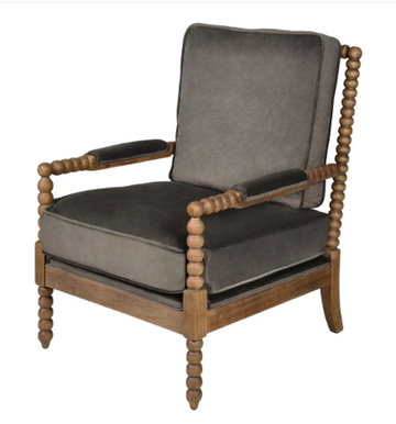 Willow Arm Chair - Brownstone