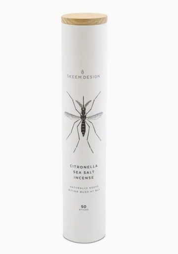 Citronella Incense, Sea Salt