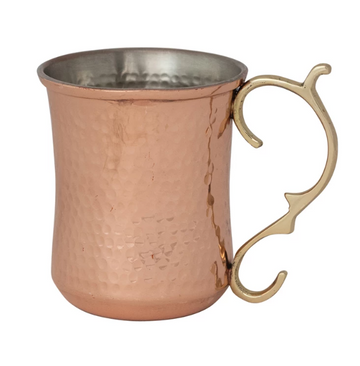 Hammered Stainless Steel Mug