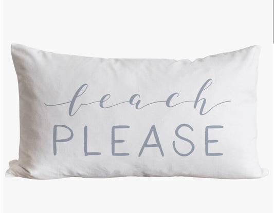 Pillow Cover - Beach Please