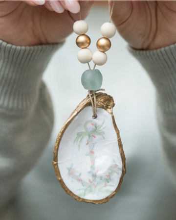Oyster Christmas Ornament - Anchor