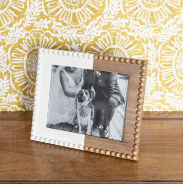 8 x 10 Amphitrite Beaded Photo Frame