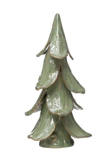 Stoneware Glazed Tree - Large