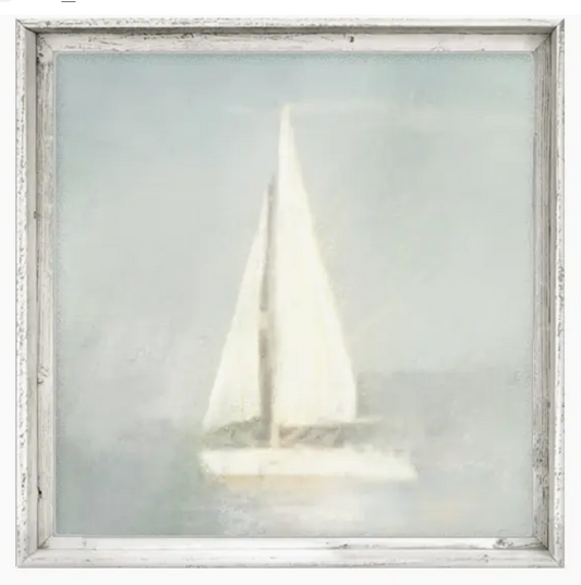 Off The Dock Canvas Wall Art