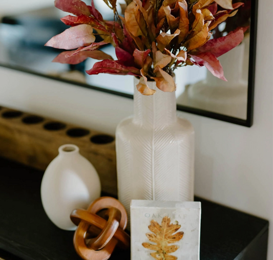 Warm Fall Leaf Spray