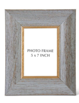 Slate Gray Photo Frame:  5x7"