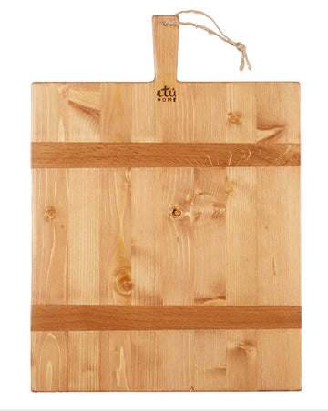 Rectangle Pine Charcuterie Board - Medium