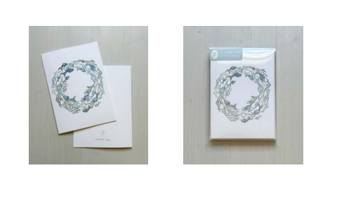 Fish Wreath Card Set