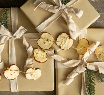 5" Apple Sliced Garland