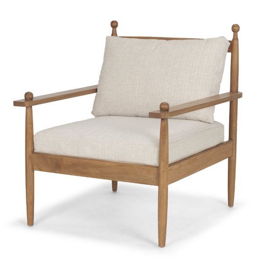 Danni Beech Wood Accent Chair
