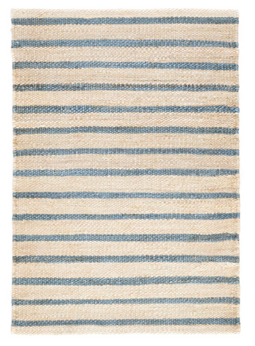 Moana Stripe Handwoven Jute Rug 7'6" x 9'6"