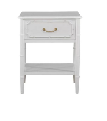Chelsea End Table - Architectural White – Coastal Home Store