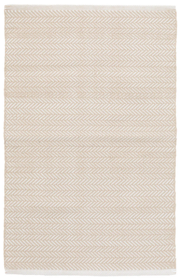 Herringbone Linen Indoor/Outdoor Rug 2x3