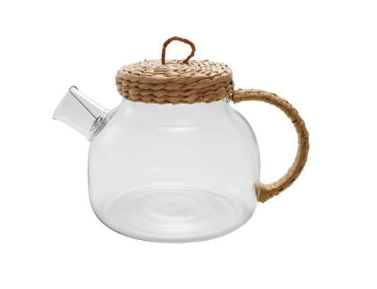 32oz teapot with strainer