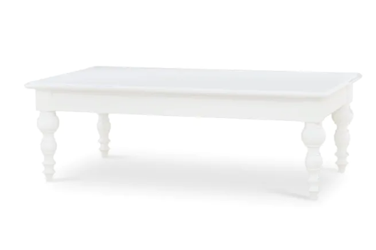 Madison Turned Leg Coffee Table - Fruitwood