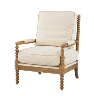 Willow Arm Chair - French Linen